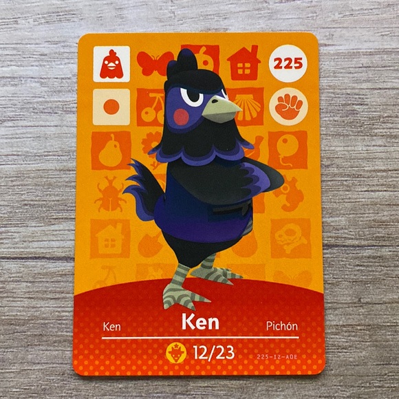 Genuine Animal Crossing Amiibo Card Ken - Picture 1 of 5